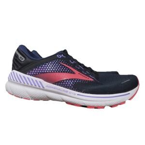 Brooks Adrenaline GTS 22 Women’s Size 9B Black Purple Coral Running Shoes